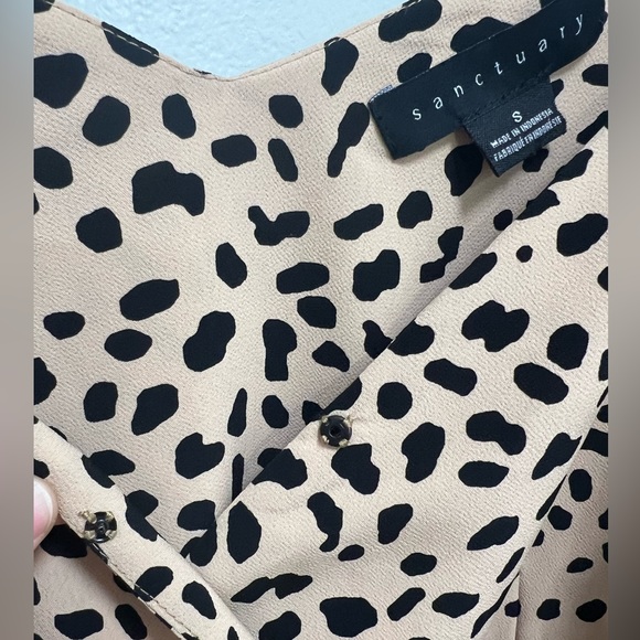 Sanctuary Wrap It Up Leopard dress, Small - Picture 6 of 11